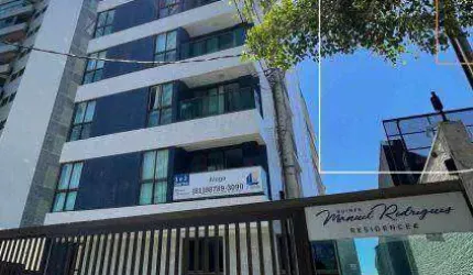 Apartamento com 1 dormitório para alugar, 30 m² por R$ 3.300,00/mês - Boa Viagem - Recife/PE