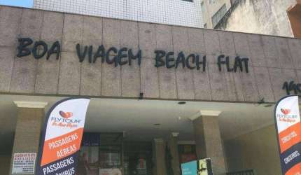 Flat com 1 dormitório à venda, 35 m² por R$ 310.000,00 - Boa Viagem - Recife/PE