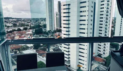 Studio Mobiliado no Rosarinho – 38m² por R$ 2.700 com Taxas Inclusas