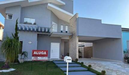 Casa para aluguel, 3 quartos, 1 suíte, 4 vagas, Condominio Residencial Real Ville - Pindamonhangaba/SP