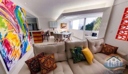 EXCELENTE COBERTURA DUPLEX PÉ NA AREIA LOCALIZADA NO BAIRRO MARTIM DE SÁ EM CARAGUATATUBA-SP!