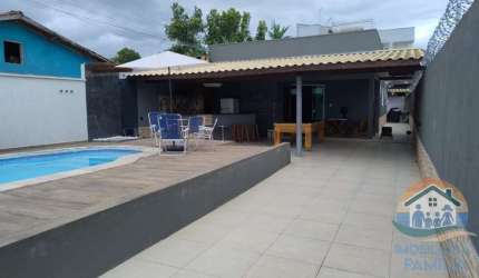 EXCELENTE IMÓVEL COM PISCINA E SEIS KITNETS INDEPENDENTES JÁ ALUGADAS LOCALIZADO NO BAIRRO BALNEÁRIO DOS GOLFINHOS!!