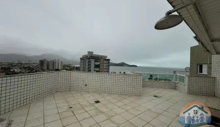 EXCELENTE COBERTURA DUPLEX COM VISTA PARA O MAR LOCALIZADA NO BAIRRO INDAIÁ EM CARAGUATATUBA!!