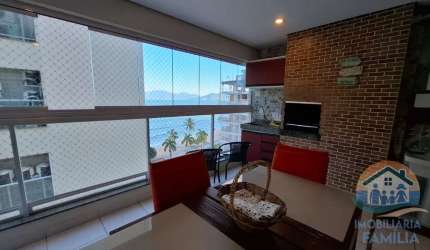 INCRÍVEL APARTAMENTO COM VISTA MAR LOCALIZADO NA ORLA DA PRAIA MARTIM DE SÁ EM CARAGUATUBA!