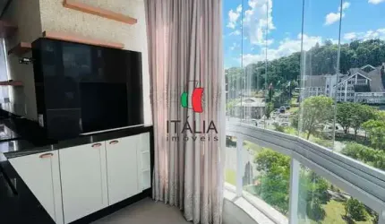 APARTAMENTO COM 3 SUITES NO CENTRO DE BRUSQUE COM 3 VAGAS 210M²