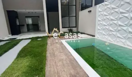CASA ALTO PADR&#195;O OURO VERDE Com PISCINA E AMPLO QUINTAL