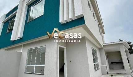 Casa com 3 dormitórios &#224; venda, 129 m&#178; por R$ 690.000,00 - Ouro Verde - Rio das Ostras/RJ