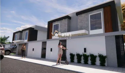 Lançamento duplex com 98 m&#178; no bairro Floresta das Gaivotas