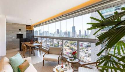 Apartamento com 160 m² , 3 suítes , em um edifício único no Setor Marista.