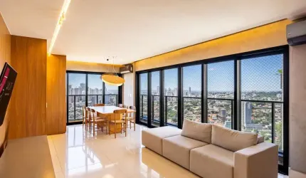 Apartamento com 3 suítes e design moderno à venda no Único Marista