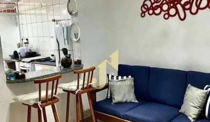 LOFT A VENDA NO CONDOMÍNIO COSTA AZUL EM CARAGUATATUBA COM 2 DORMITÓRIOS - PRAIA MASSAGUAÇU