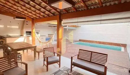 CASA A VENDA NO CONDOMÍNIO HOME &amp; CLUB COM 4 DORMITÓRIOS E 1 SUÍTE - VILLA BRANCA