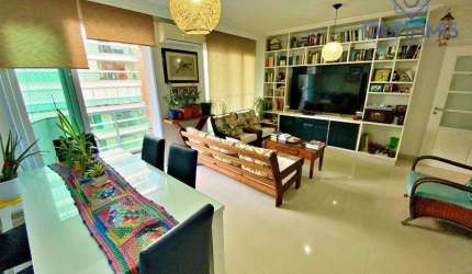 Apartamento à venda, 94 m² por R$ 685.000,00 - Praia das Pitangueiras - Guarujá/SP