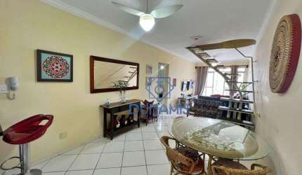 Cobertura à venda, 123 m² por R$ 750.000,00 - Praia Pitangueiras - Guarujá/SP