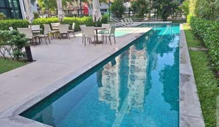 Aluguel Lindo Apt Mobiliado 34m² 1Qto, Todo Projetado, Completo de Lazer, Localizado no Parnamirim