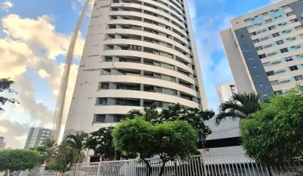 Aluguel Lindo Mobiliado, 52m² 2 Qts 1Sui Varanda, Nascente, Vista Mar 10mm da praia em Boa Viagem