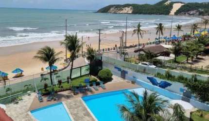 Beira mar, no Ponta Negra Beach, é o ideal para suas férias.