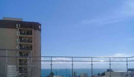 Compre ap: mobilia, 30m², na praia de Ponta Negra, ótimo local, piscina com linda vista do mar.