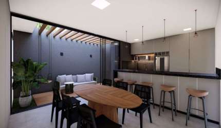 Casa com 3 dormitórios à venda, 130 m² por R$ 795.000,00 - Jardim Burle Marx - Londrina/PR