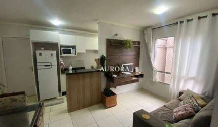 Apartamento com 2 dormitórios à venda, 46 m² por R$ 200.000,00 - Conjunto Habitacional Santiago II - Londrina/PR