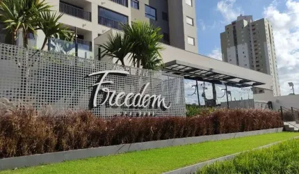 Apartamento no Edifício Freedom  com 1 dormitório para alugar, 47 m² por R$ 2.400,00/mes - Gleba Palhano - Londrina/PR
