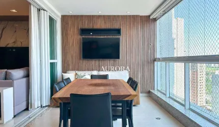 Apartamento no Ed. Parc Rocher com 3 dormitórios à venda, 165 m² por R$ 1.900.000 - Gleba  Palhano - Londrina/PR