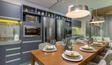 Apartamento com 2 dormitórios à venda, 47 m² por R$ 329.000,00 - Parque Jamaica - Londrina/PR