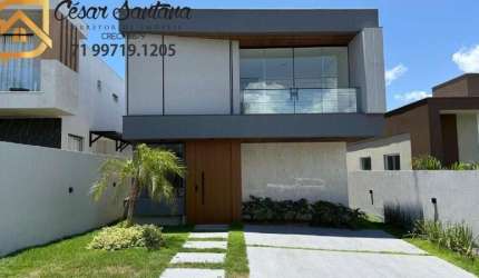 Casa em condomínio fechado com 4 quartos à venda no Abrantes, Camaçari , 280 m2 por R$ 1.430.000