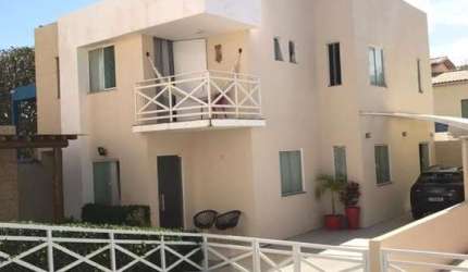 Linda Casa Duplex composta por 4/4, Piscina privativa  | Residencial Villa Romana | Ipitanga - Lauro de Freitas