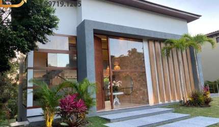 Casa alto luxo recém construída finamente decorada a venda 5/4 (03 suítes) área gourmet - Praia do Forte.ilha dos passaros. piscinas naturais.churrasq