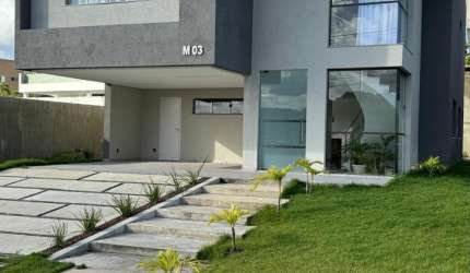 Excelente Casa 5/4 dormitórios venda e locação no Alphaville Litoral Norte 3