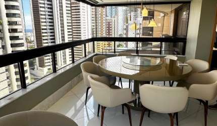 Apartamento Super luxo 4/4 suítes no Candeal Salvador