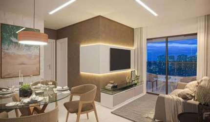 Apartamento novo com 2 quartos