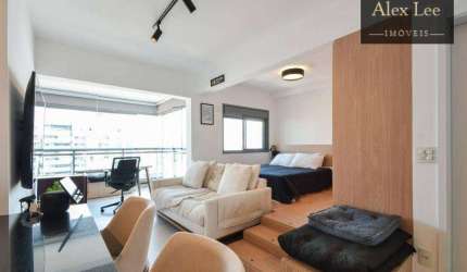 Z Pinheiros com 49 m² e 1 vaga