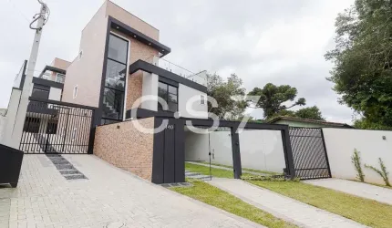 Sobrados em condomínio com 170 m², 3 quartos sendo 1 suíte à venda no bairro Santa Felicidade