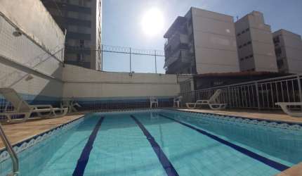 Apartamento com infraestrutura de lazer na Tijuca