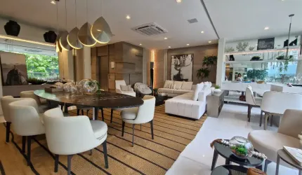 Viva o máximo: 4 suítes com vista no coração do Golf Olímpico | 181m² e Hall privativo