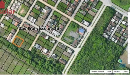Terreno à venda no bairro Rocio Grande - São Francisco do Sul/SC