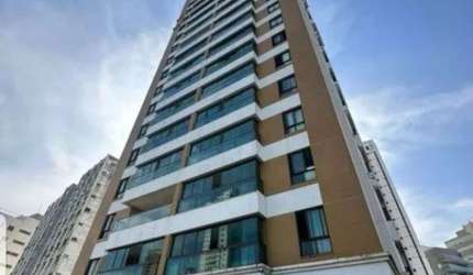 Apartamento 3/4 sendo uma suíte, medindo 90 m², andar alto no Edifício Versatile na rua Ranulfo Oliveira no Jardim Apipema Barra.