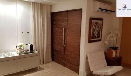 Apartamento alto padrão 240 m² com 4 dormitórios todos suítes, 3 vagas, varanda no Edifício Marina de Messina para vender no Jardim Apipema Barra