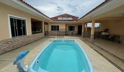 Casa em Araruama com piscina - 2 Quartos ( 1 Suíte ) R$ 455.000,00 - Condomínio Alpha Beach