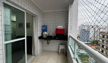 Apartamento 1 dormitorio lazer completo a 200 metros da praia.