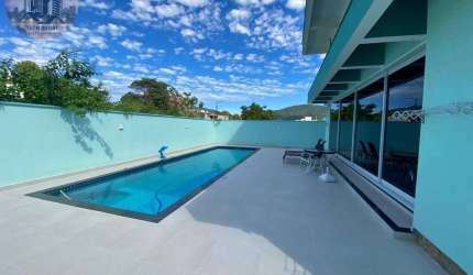 Casa Alto Padrão para Venda em Florianópolis, São João do Rio Vermelho, 4 dormitórios, 4 suítes, 5 banheiros, 4 vagas
