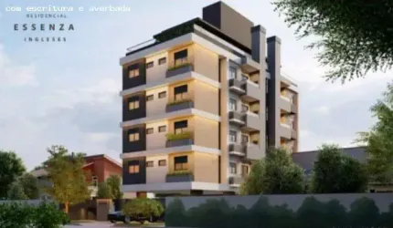 Apartamento para Venda em Florianópolis, Ingleses do Rio Vermelho, 2 dormitórios, 1 suíte, 1 banheiro, 1 vaga