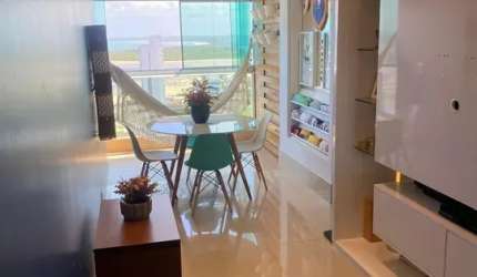 EA-Oportunidade apartamento em Candeias vista mar, andar alto, reformado, 64m² e lazer completo