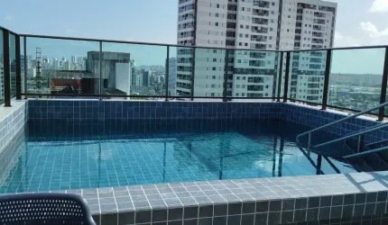 LINDO STUDIO EM BOA VIAGEM- NASCENTE- GARAGEM ALÉTRICA+ÁREA DE LAZER COMPLETA+ÁREA GOURMET COM ACÚSTICA+PISCINA NO ROOFTOP E MUITO PARA VC E SUA FAMÍLIA, SEJA PARA INVESTIR OU MORAR.