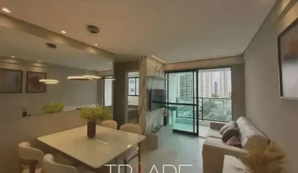 EO- EDF CARMEM MARIA - 2 Quartos 1 Suíte | Ótima Localização na Torre | Varanda Gourmet
