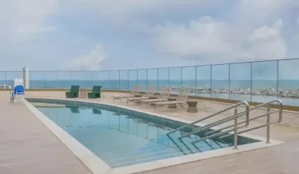 EO- Parque do cais| Apartamento de 1 quarto no prédio mais exclusivo de Recife