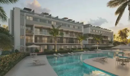 Apartamento e Studio , Padrão DUE , vaga de garagem, lazer completo, 25m², 50m², 45m² em Carneiros.