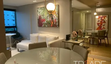 Apartamento na TORRE com 2 quarto (1 closet), 1 banheiro de serviço, 2 vagas cobertas, lazer completo.